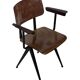 Vintage Galvanitas S16 chair with armrests, 1960 Netherlands Design