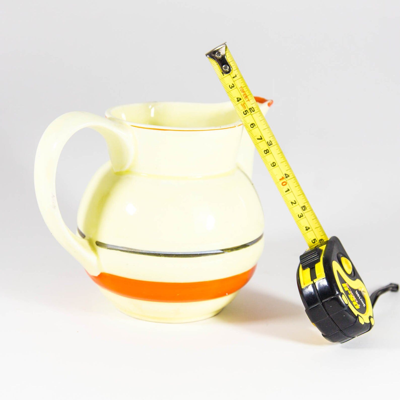 Art Deco water pitcher