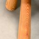 Ingvar Hildingsson Scandinavian solid Pine tripod Stool, Sweden 1970s