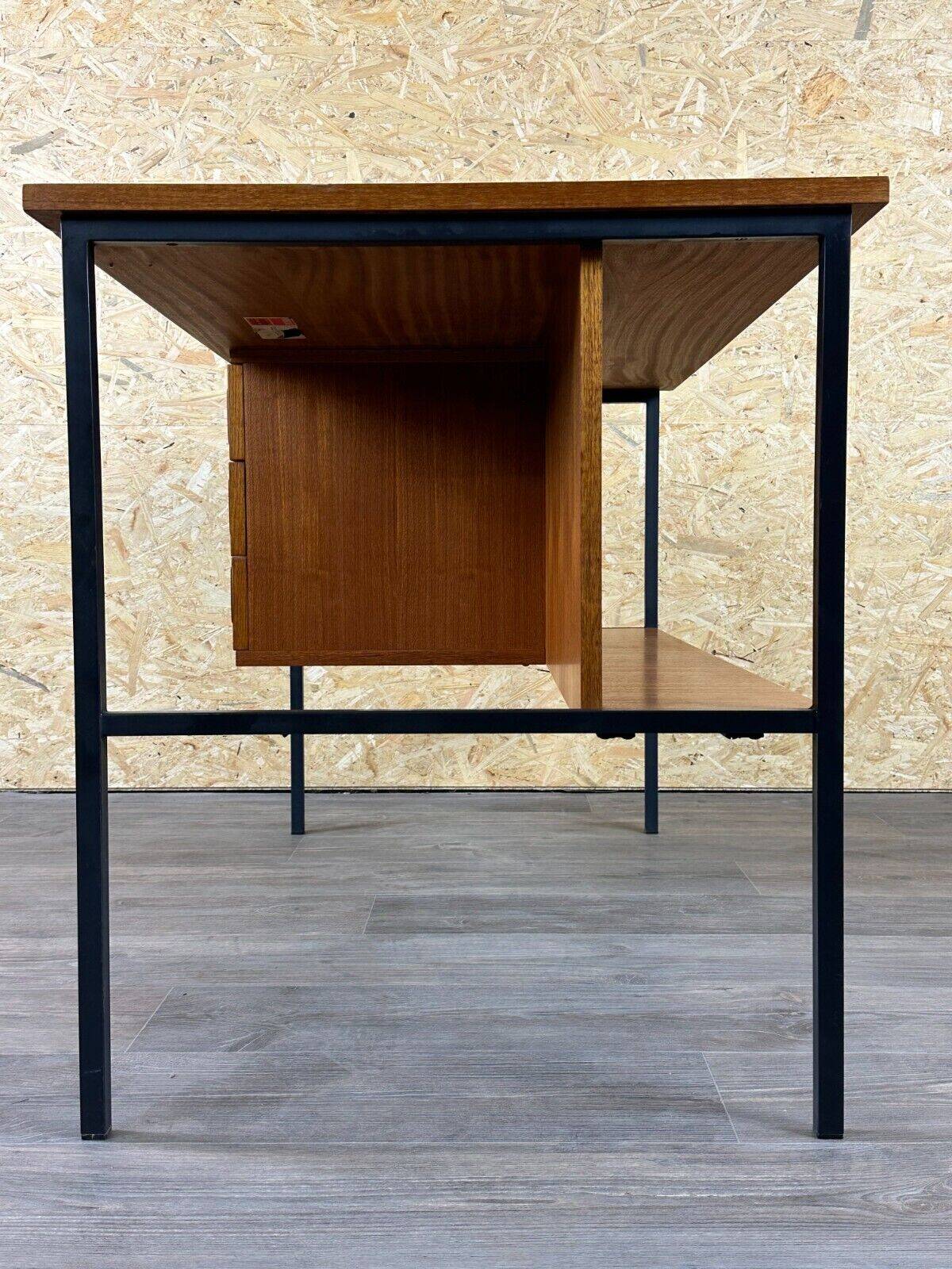 60s 70s teak desk by Günter Renkel for Rego Mobile Germany