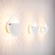 Set of three "Giovi" wall lamps by Achille Castiglioni for Flos, 1982