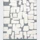 Moroccan Berber Beni Ouarain rug, ecru and black, 2.90x1.97m