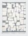 Moroccan Berber Beni Ouarain rug, ecru and black, 2.90x1.97m