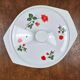 Vintage Digoin fireproof porcelain casserole – Red rose decoration