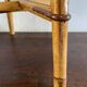 Tabourets rotin vintage