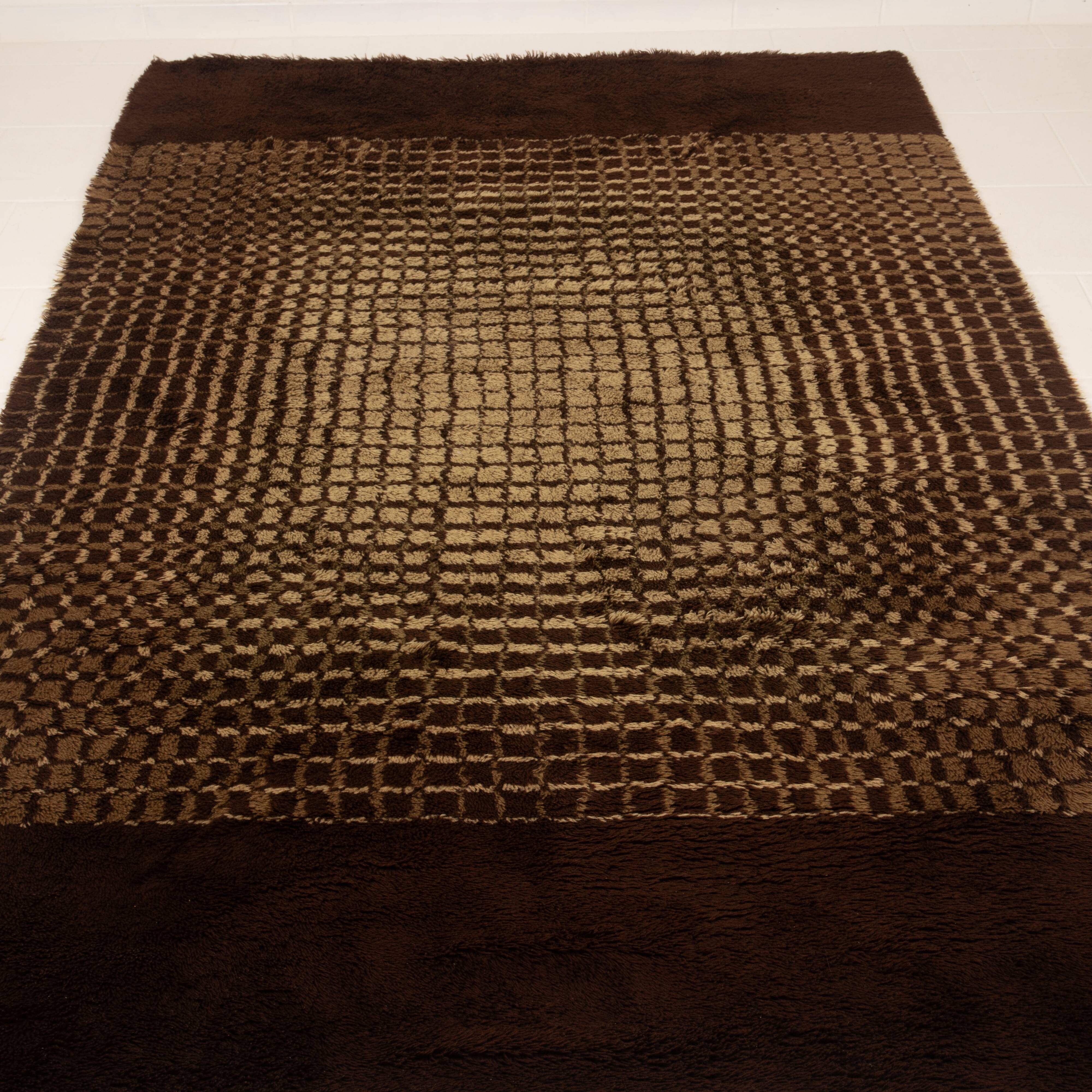 Rare Kyoto Rug by Gaetano Pesce for Expansion, 1969