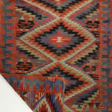 Anatolian handmade kilim rug 320 cm x 178 cm