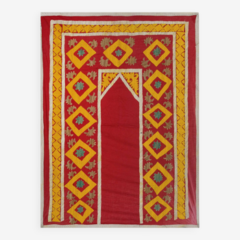 Tapis noué à la main, tapis turc vintage 93x120 cm