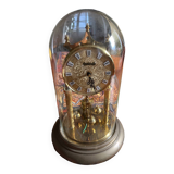 Horloge sous globe