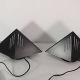 Paire de lampea Pyramide, Allemagne 1980