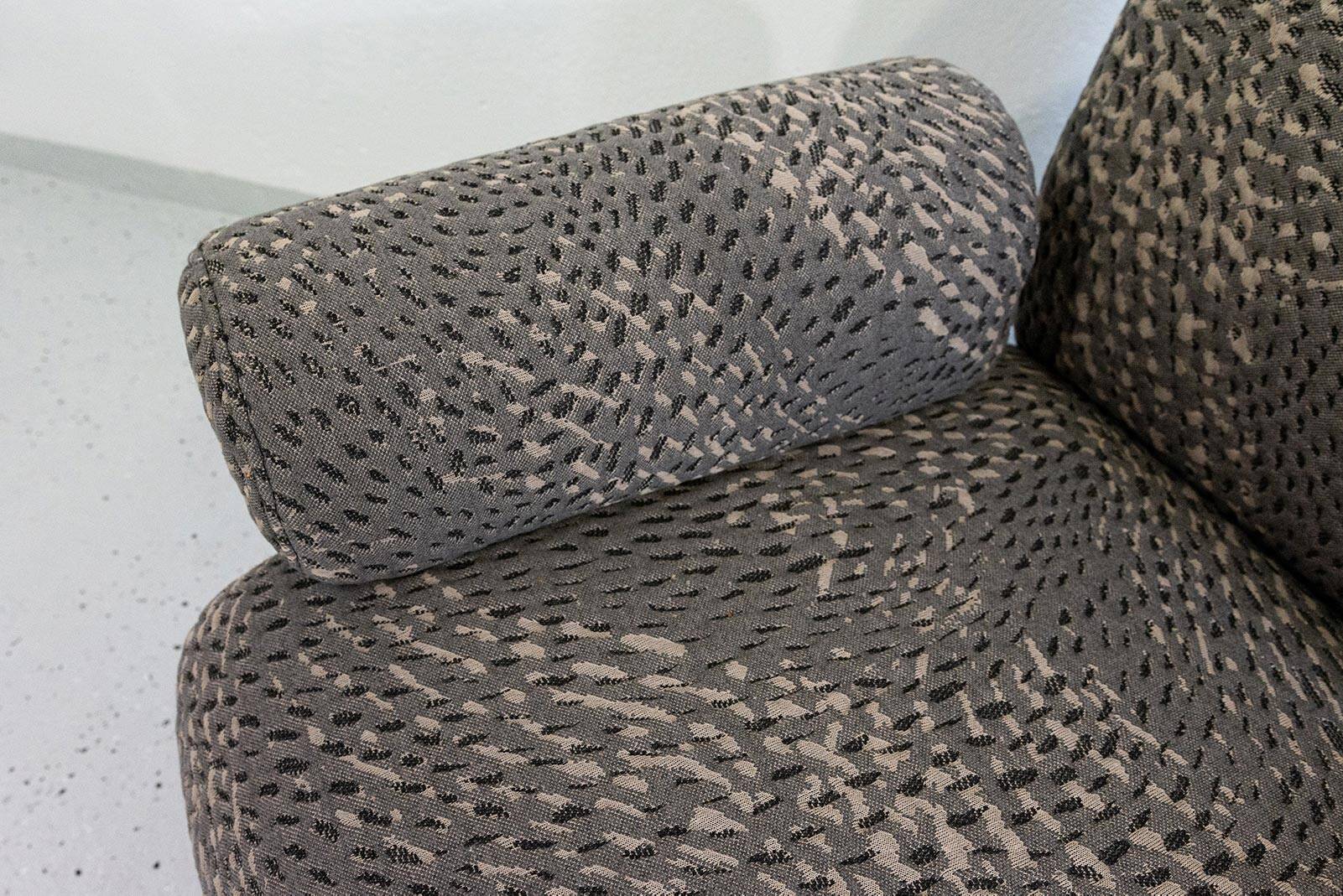 Modular lounge chairs/sofa by Eberhard Geißler, Oelsa, Germany, 1970s