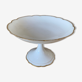 Porcelain standing dish