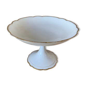 Porcelain standing dish