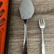 Jean Couzon 13-piece stainless steel dessert cutlery box/case