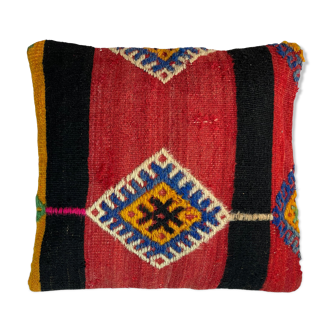 Housse de coussin Kilim turc vintage, 40 x 40 cm