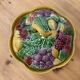 Sarreguemines 5183 barbotine compote dish