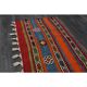 Vintage Turkish Oushak Handmade Wool Cotton Red Runner Rug 53x171