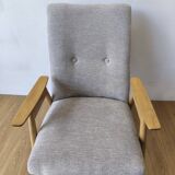 Designer armchair by J. šmidek, 1970s.