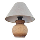 Terracotta ball lamp France 1970