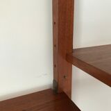 Modular bookcase in teak, scandinavian, circa 1960