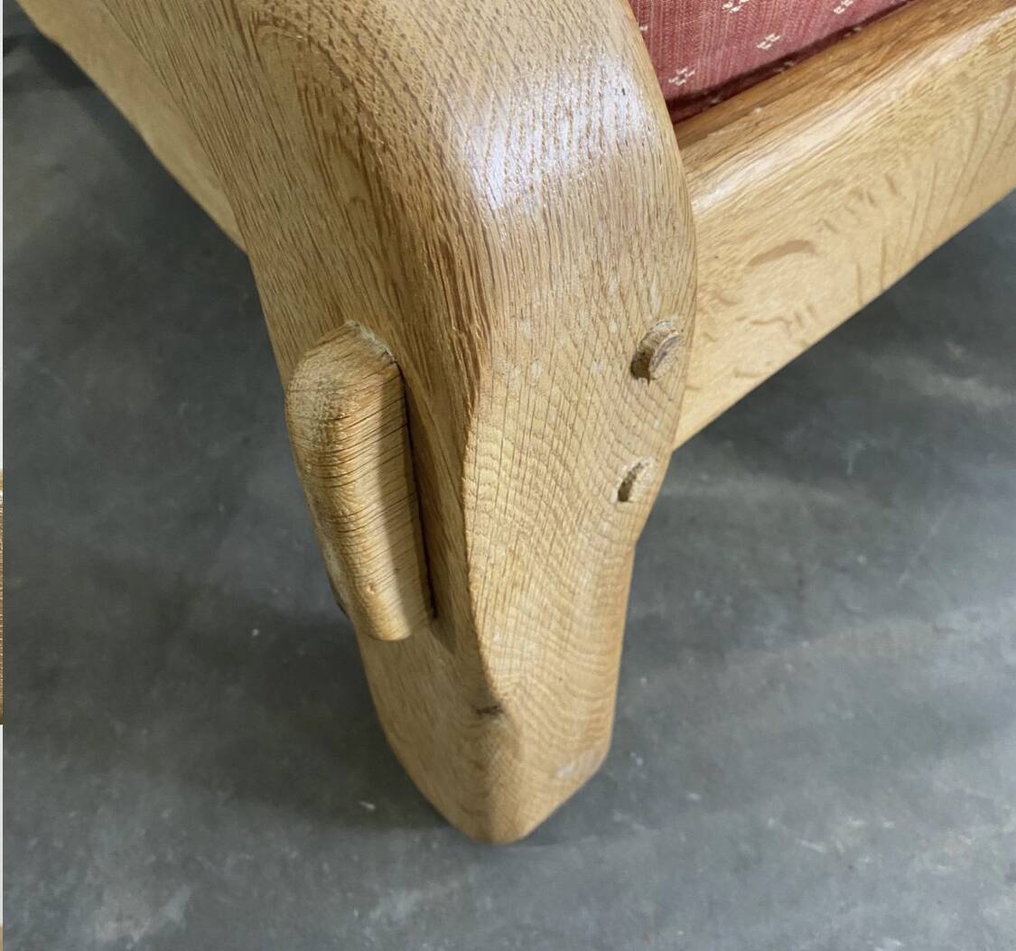 Large brutalist sofa