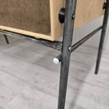 Vintage desk with suspended pedestal, 60s design