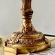 Paire de lampes en laiton vintage