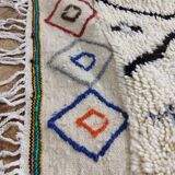 Moroccan berber carpet 141x108cm