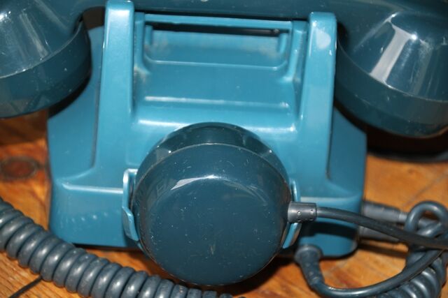 Blue telephone Socotel 63 S