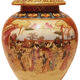 Chinese porcelain vase with lid
