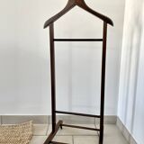 Wooden valet on wheels