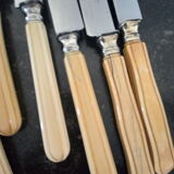 Old ivory handle knives