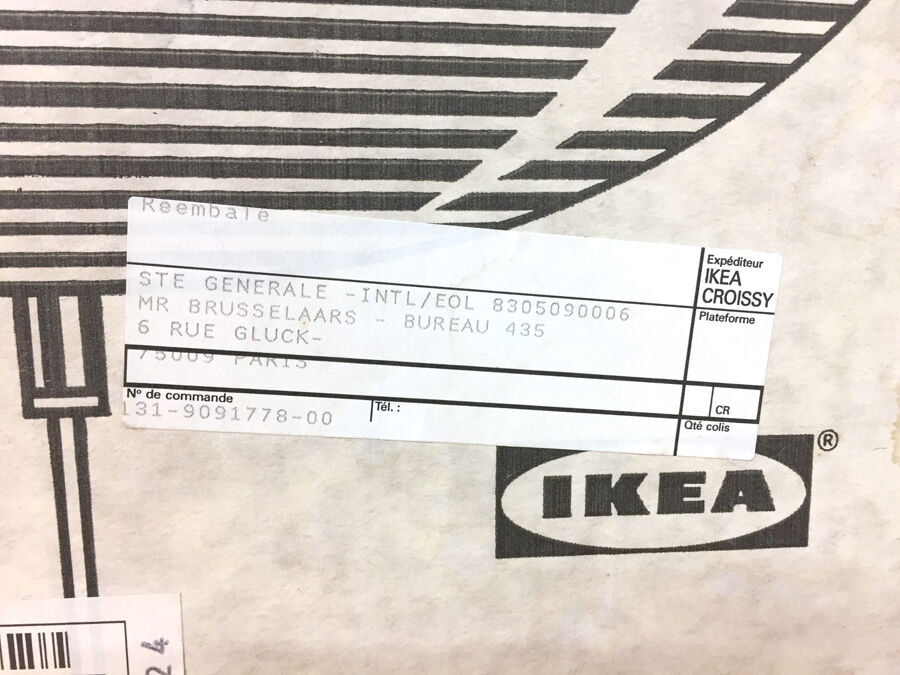 Ikéa vintage sconce model 'solist' 1970