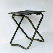 Chaise pliante industrielle de l'armée, 1960'