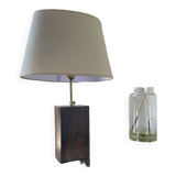1950s wooden table lamp