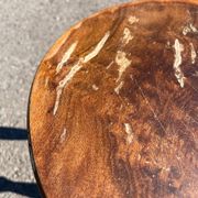 Wooden Tripod Farmhouse Stool
