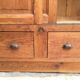 Sliding-door wardrobe in pitchpin