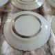12 vintage Duralex dessert plates