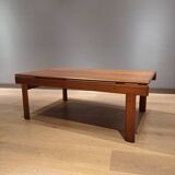 Vintage teak coffee table designed by HW Klein for Bramin 1960s