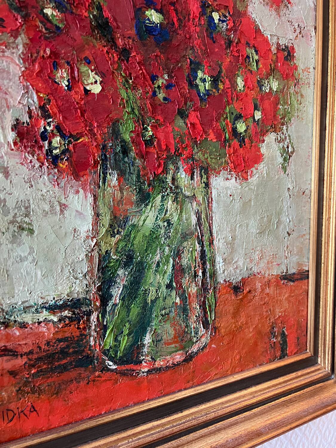 Oil painting on canvas by Idka Cohen.