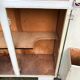 Vintage Mado sideboard with 4 doors and 2 drawers in beige lacquered plywood