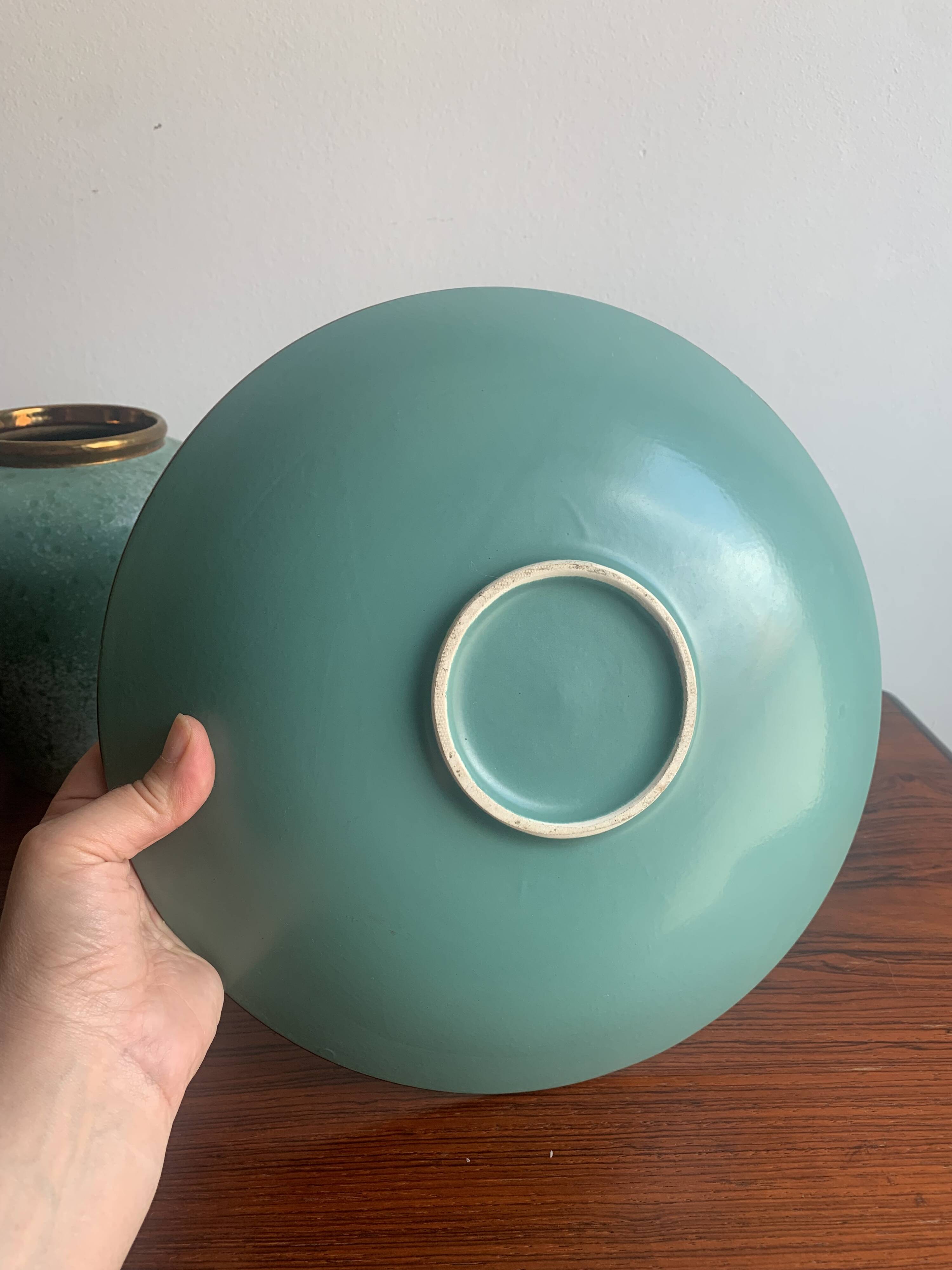 Ensemble en céramique turquoise