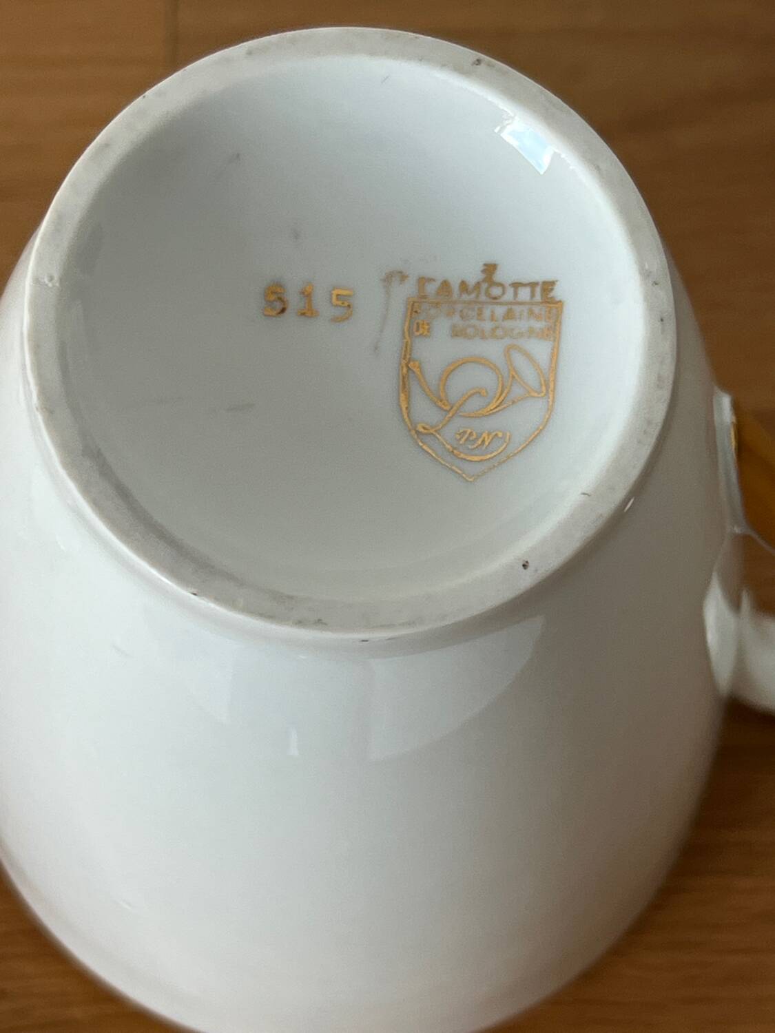 Lamotte coffee maker, Sologne porcelain