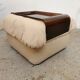 Pouf Gao by Jean Paul Laloy for Cinna vintage design 1970