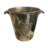 Silver metal champagne bucket