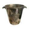 Silver metal champagne bucket