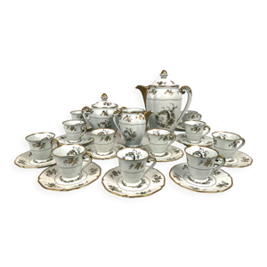 Service à café en porcelaine - limoges