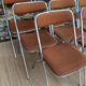 Souvignet folding chairs from the 1970s