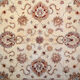 Red Cream Wool Ziegler Rug Handwoven Floral Carpet- 200x282