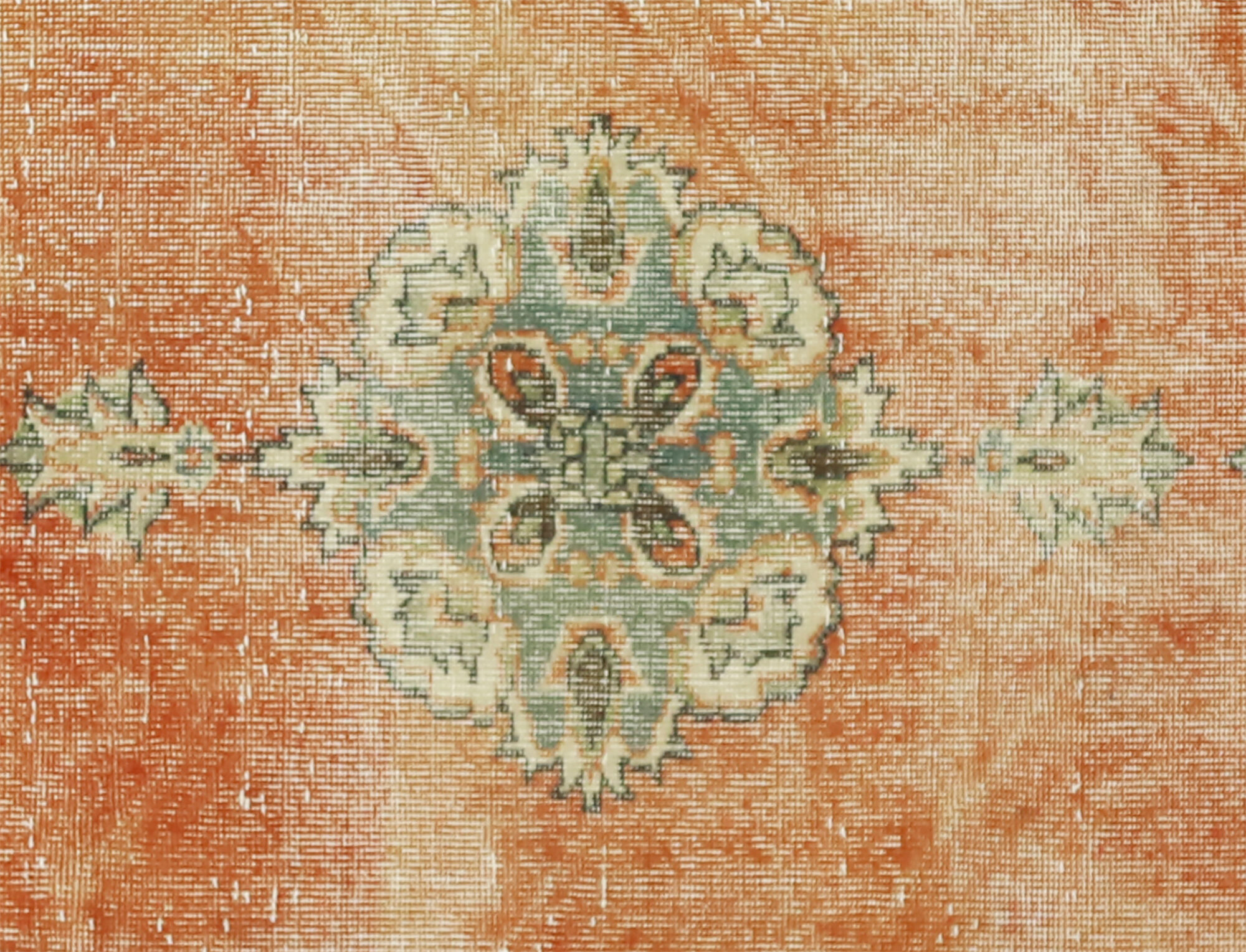 Anatolian handmade vintage rug 353 cm x 105 cm